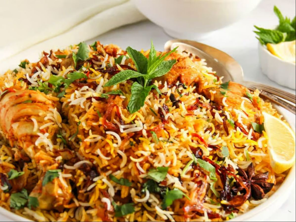 1. Chicken Biryani