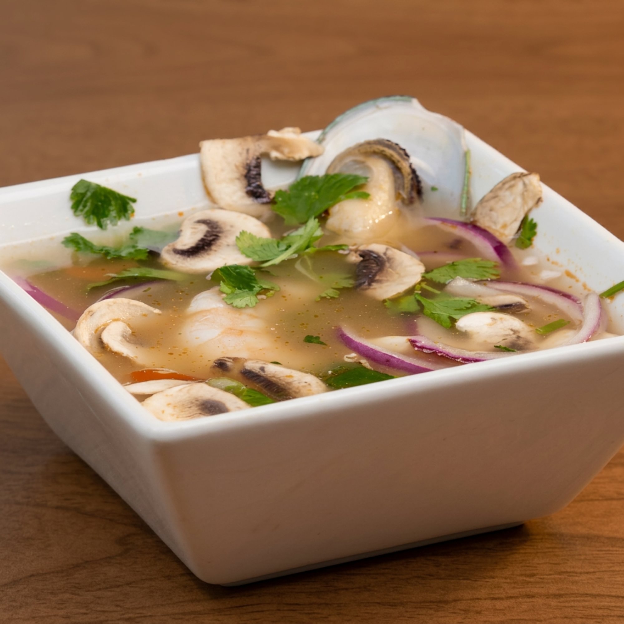 Tom Yum Seafood Soup