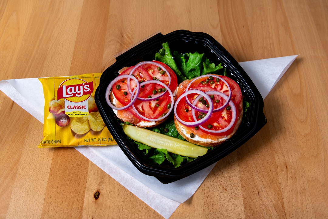 Nova Scotia Lox & Bagel