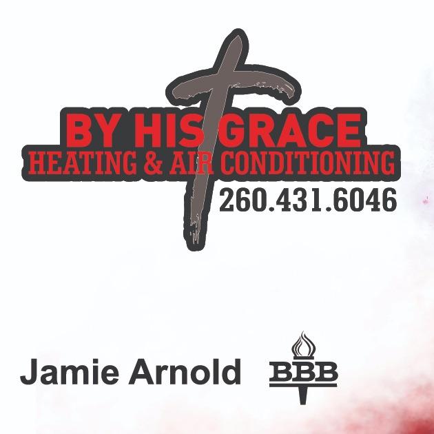 By His Grace Heating and Air Logo