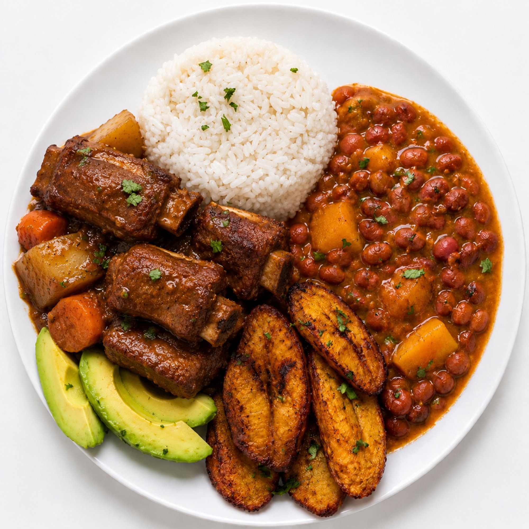 Pork Ribs with 2 Sides