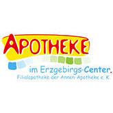 Logo der Apotheke im Erzgebirgs-Center