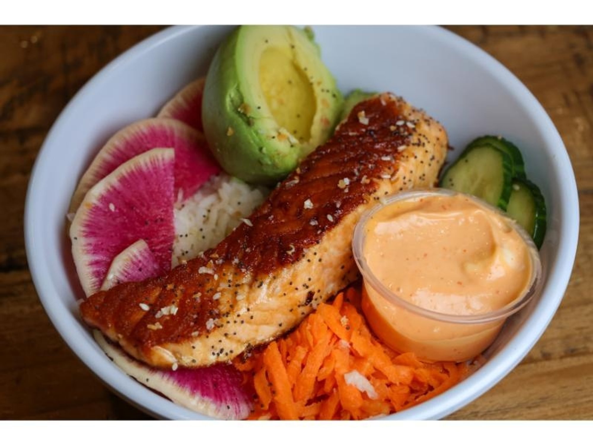 Salmon Rice Bowl