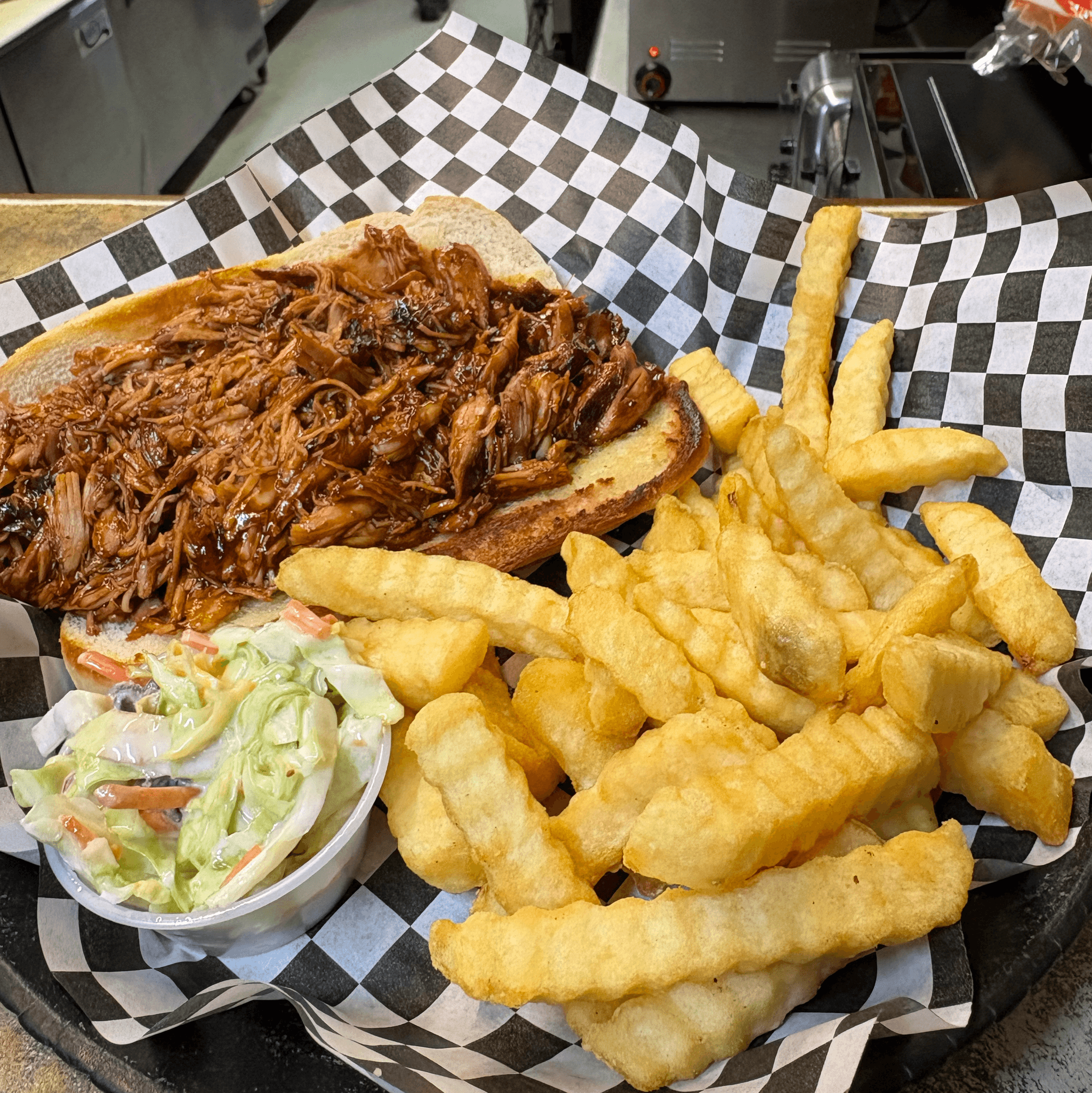 Smoked Pulled Turkey Sandwich