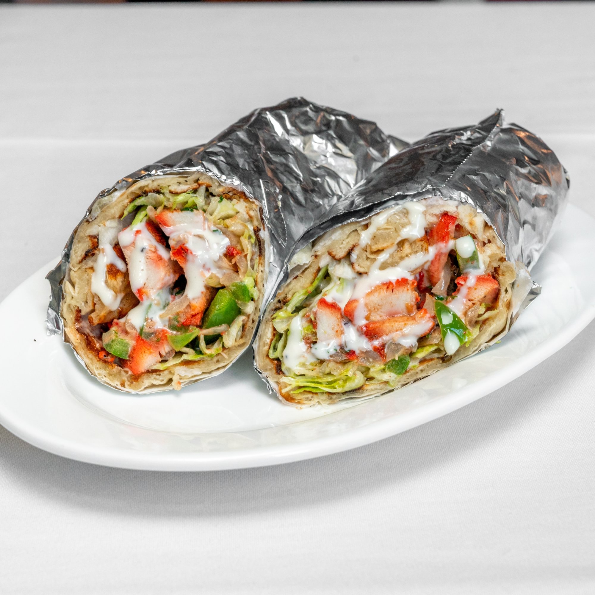 Chicken Seekh Kabab Wrap