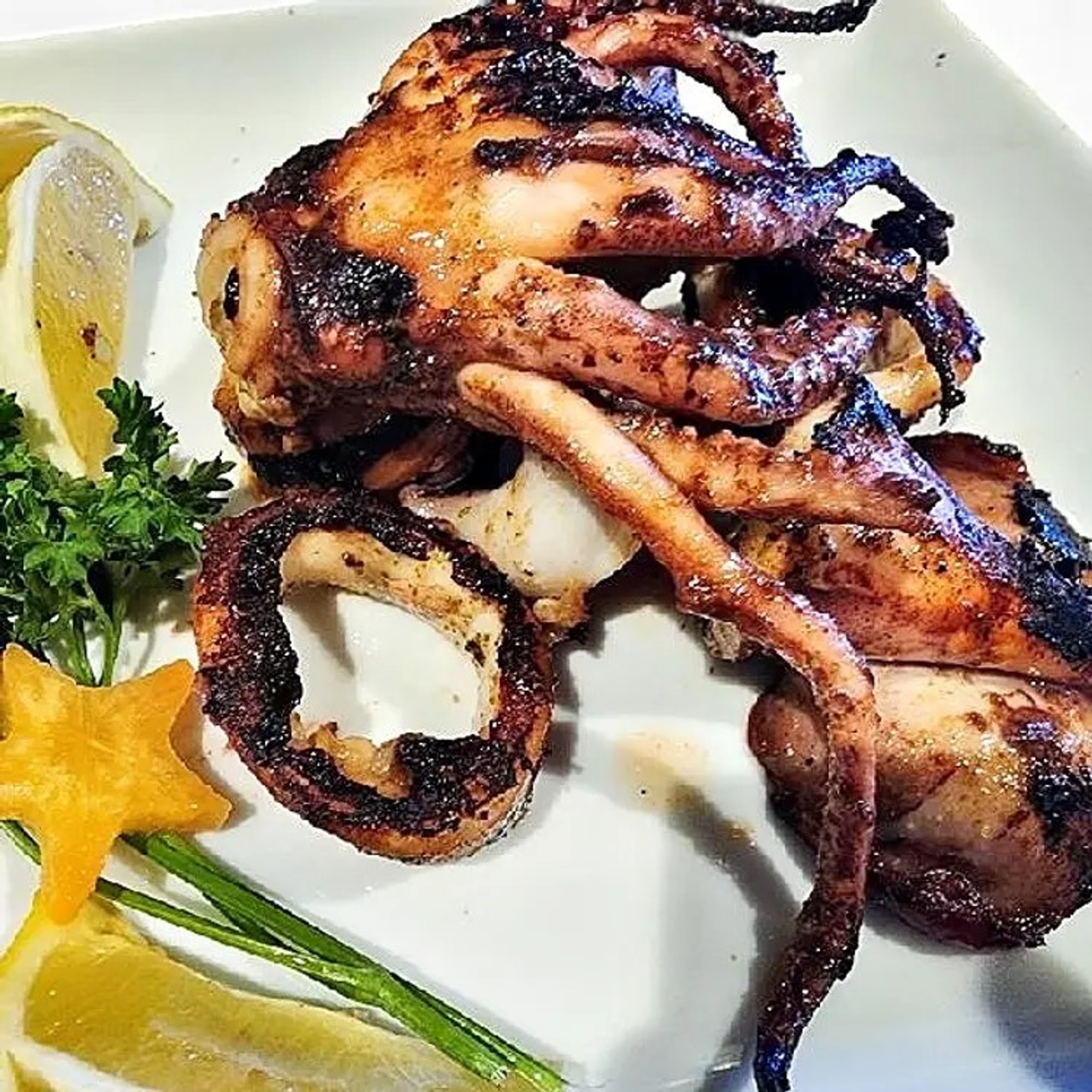 BBQ Squid Appetizer