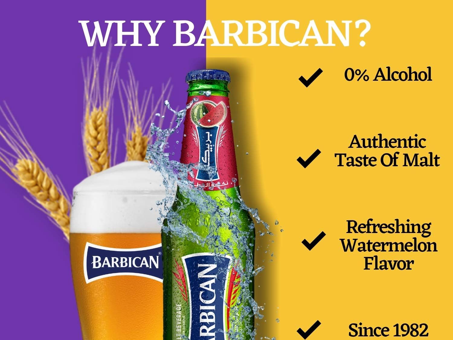 Barbican Fruit Flavors Malt Beverage