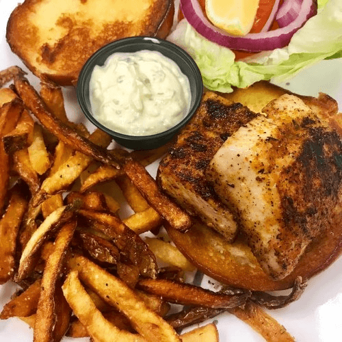 Mahi Sandwich