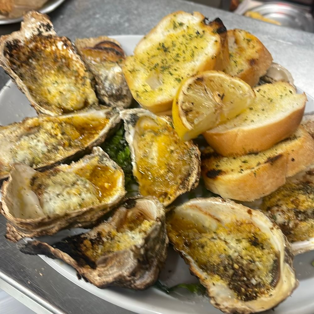 Char-Grilled Oysters