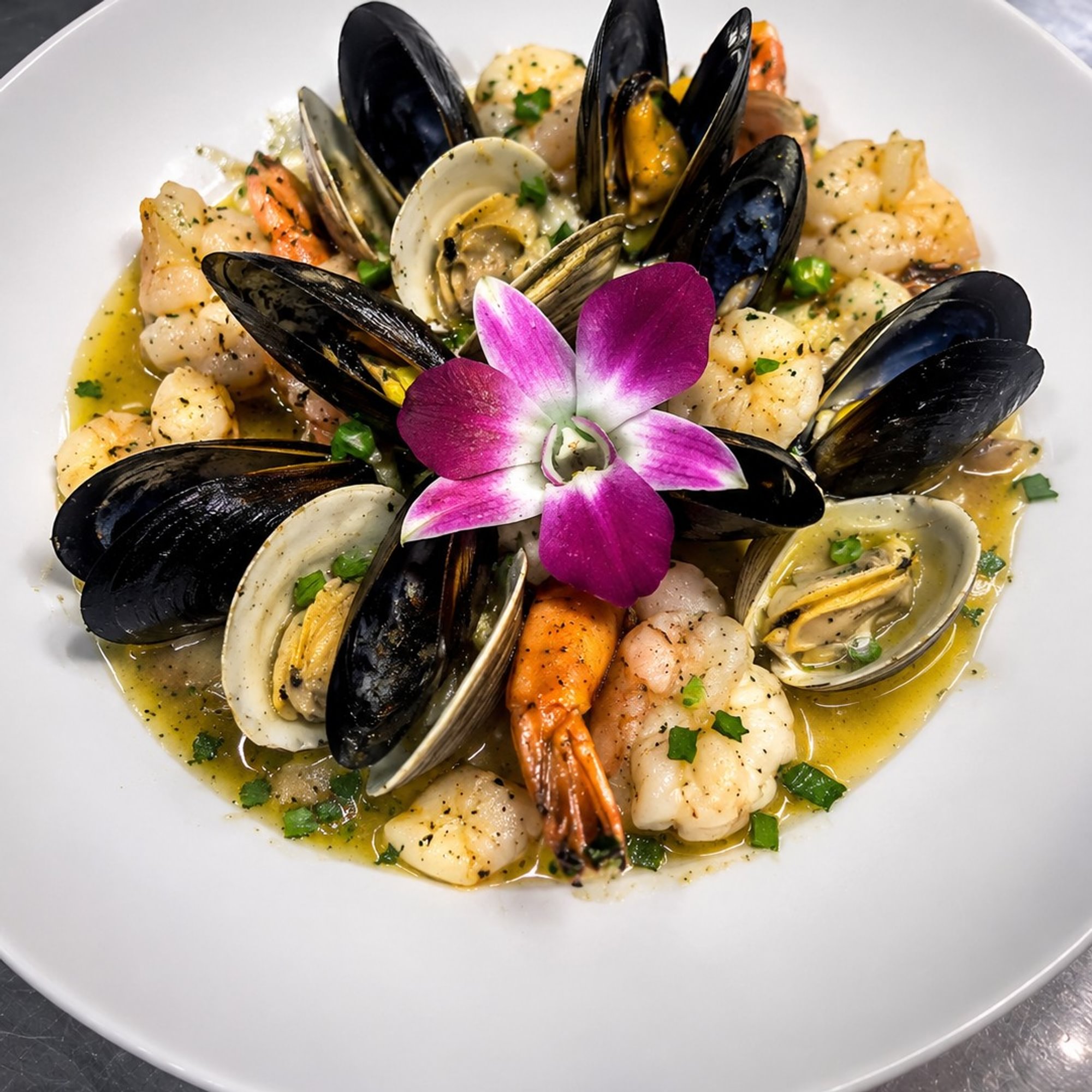 Broiled Seafood Platter