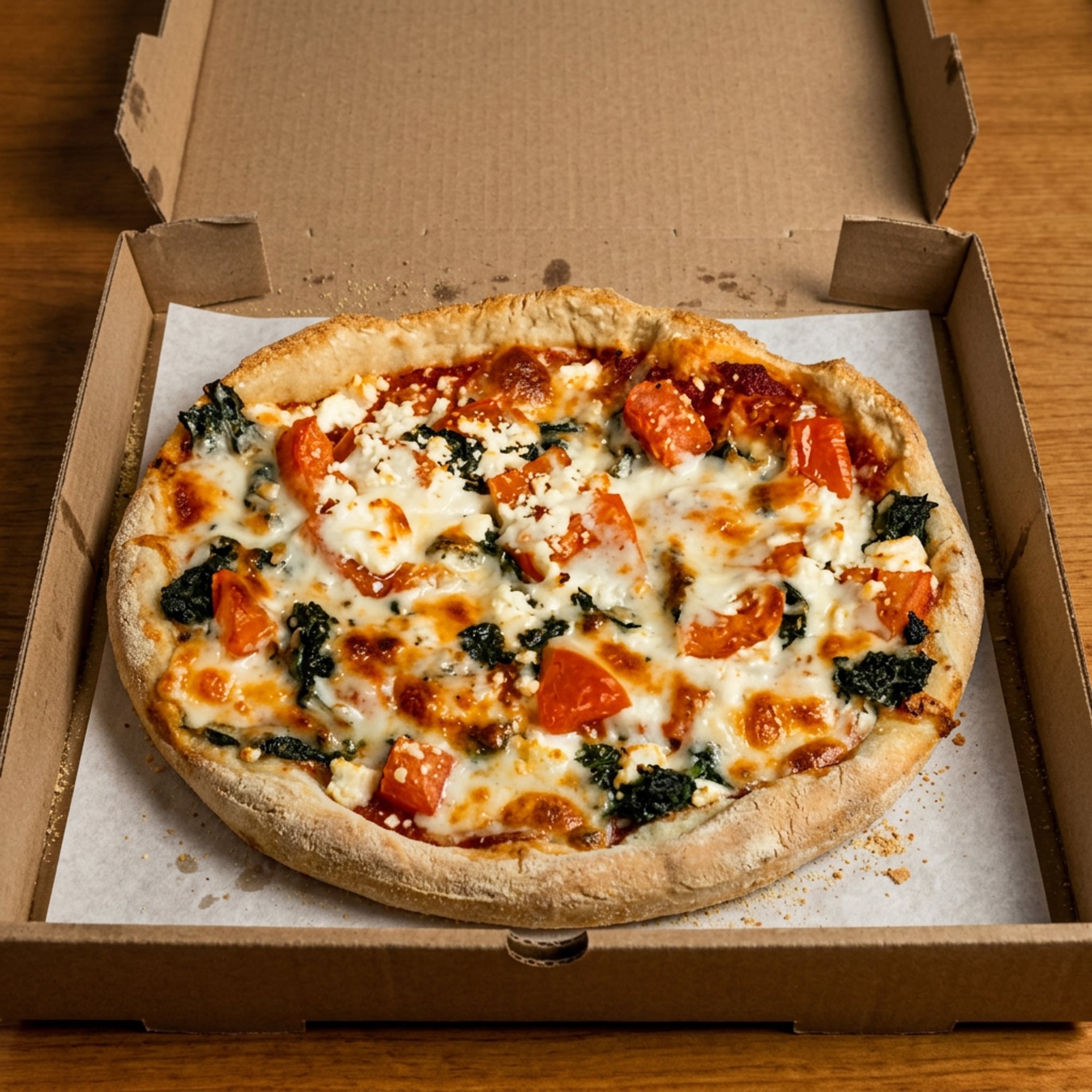 Spinach Pizza