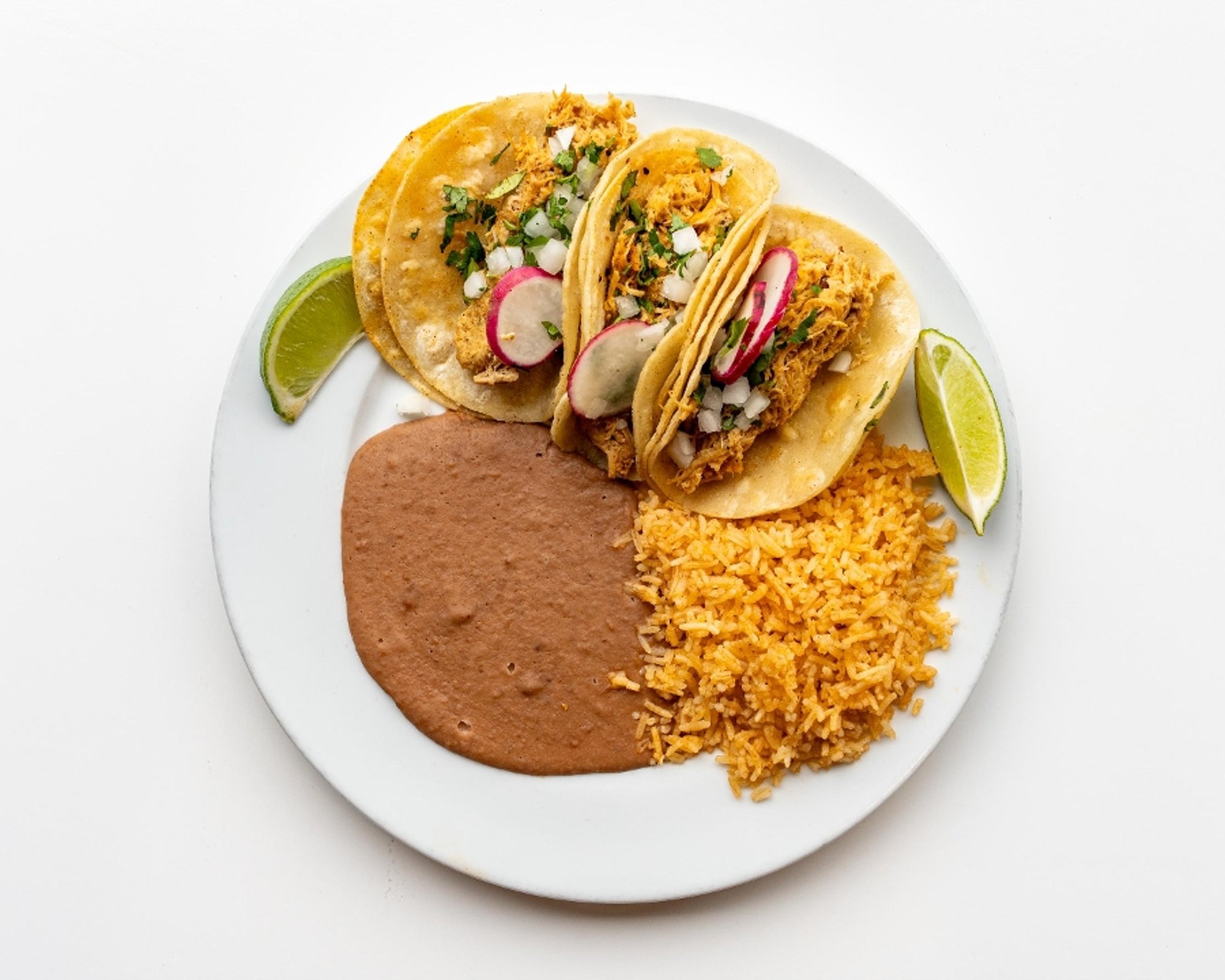 Chicken Taco Platter