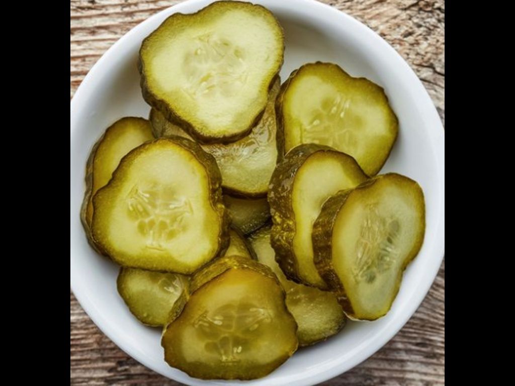 Sliced Pickle Chips
