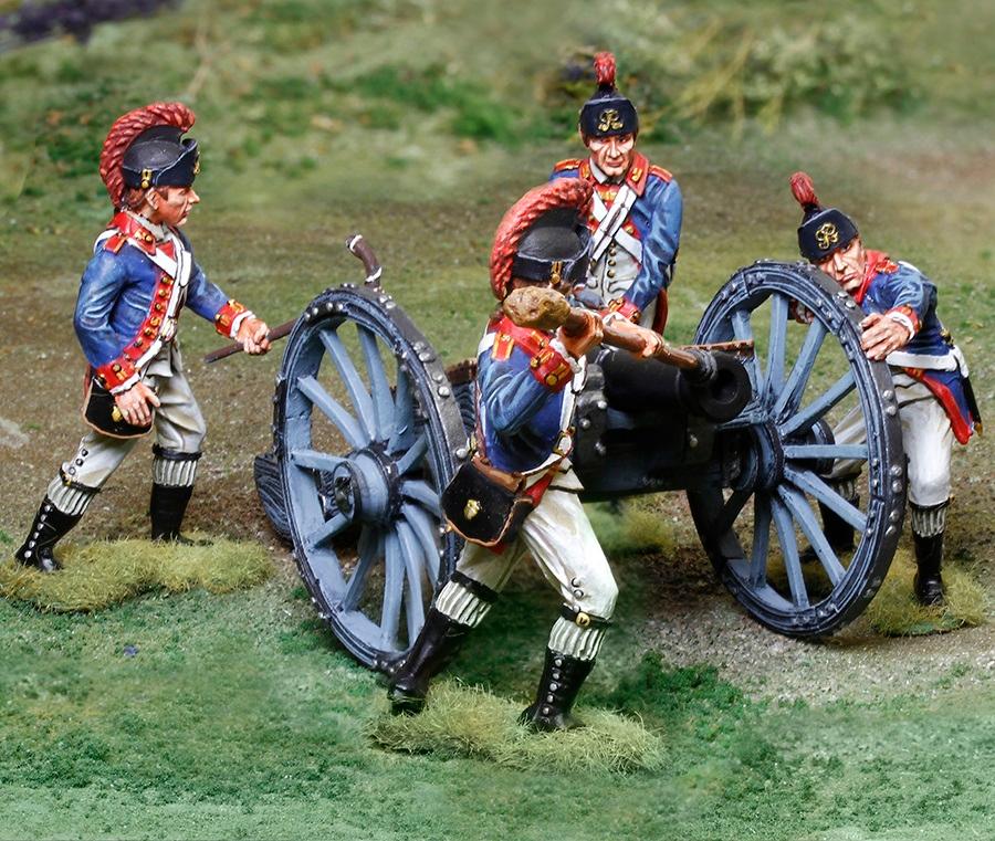 American Revolution British Royal Artillery set