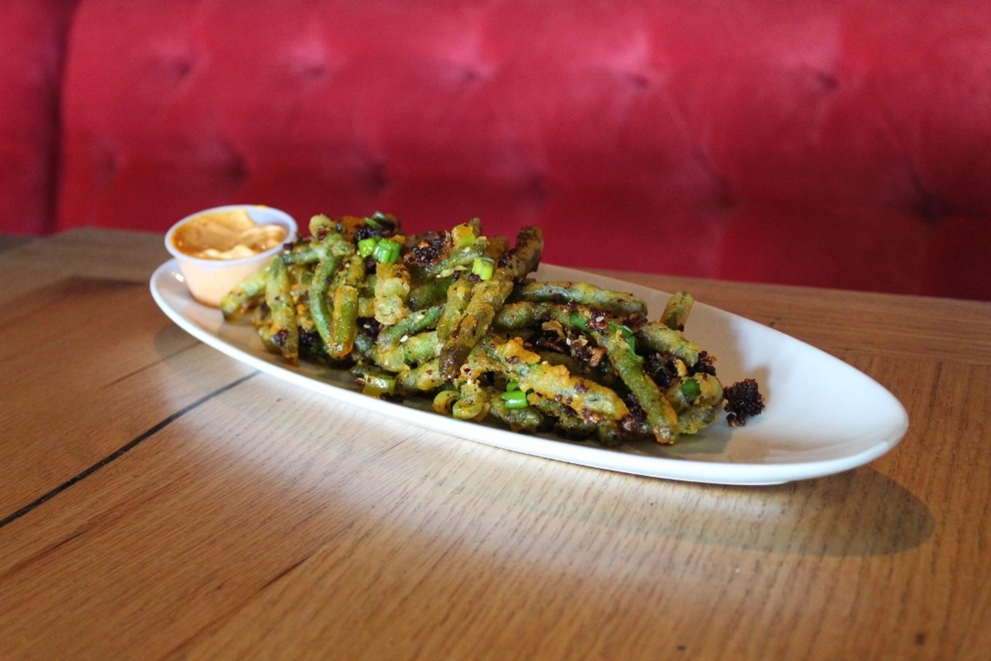 Spicy Tempura Green Beans
