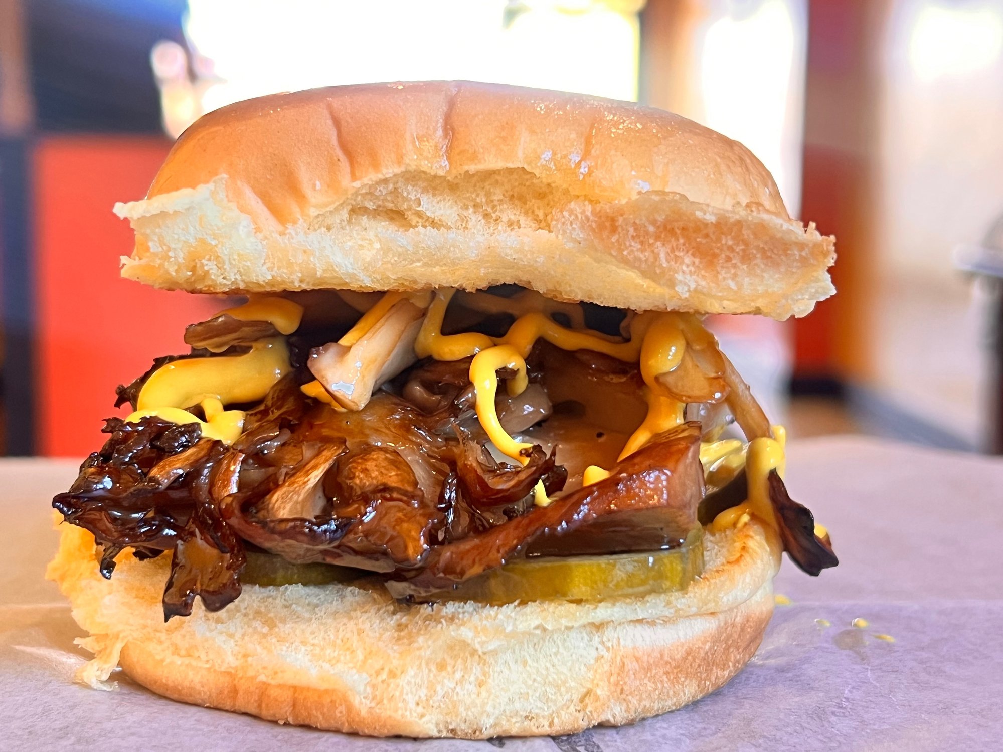 Smoked Mushroom Sandwich