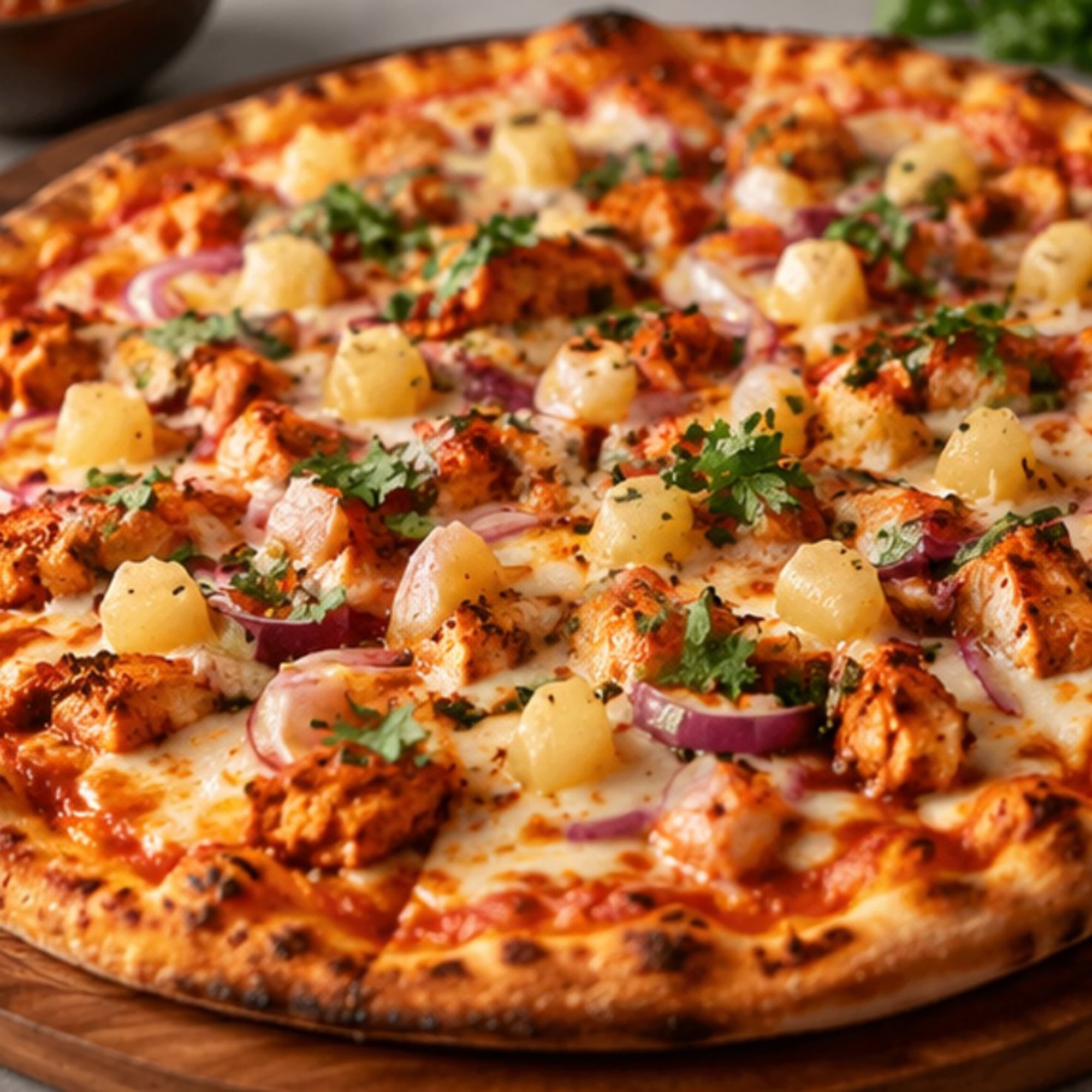 Chicken or Pastor Pizza