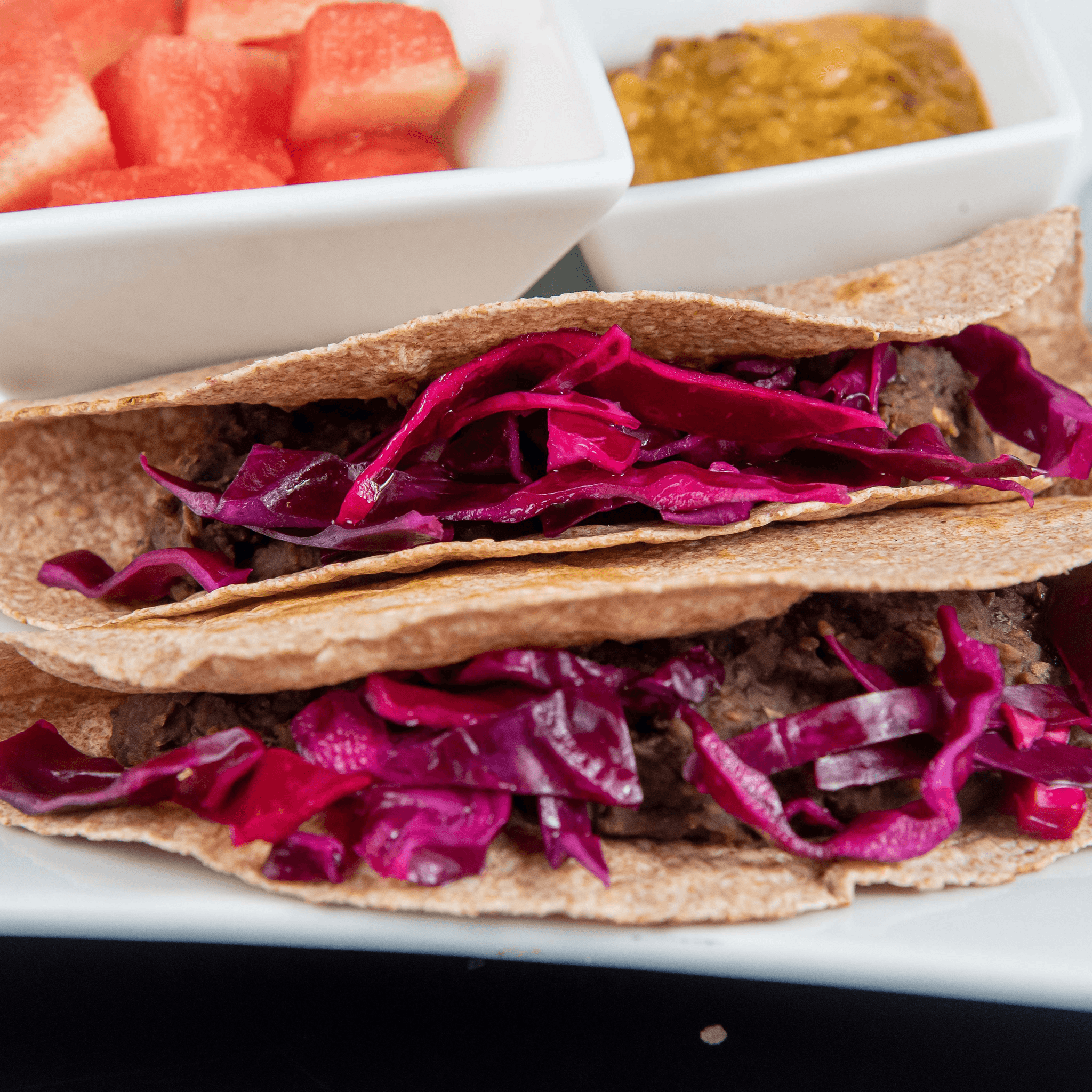 Black Bean Soyrizo Tacos