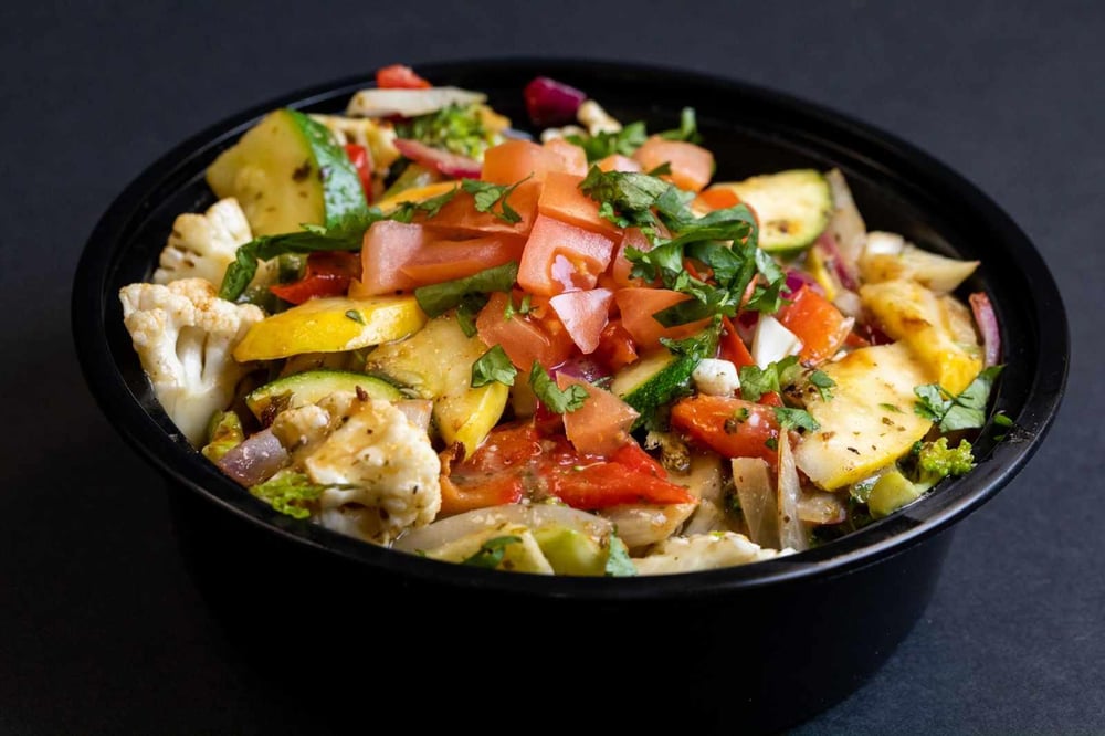 Small Sauteed Mixed Veggies over our Seasoned Rice