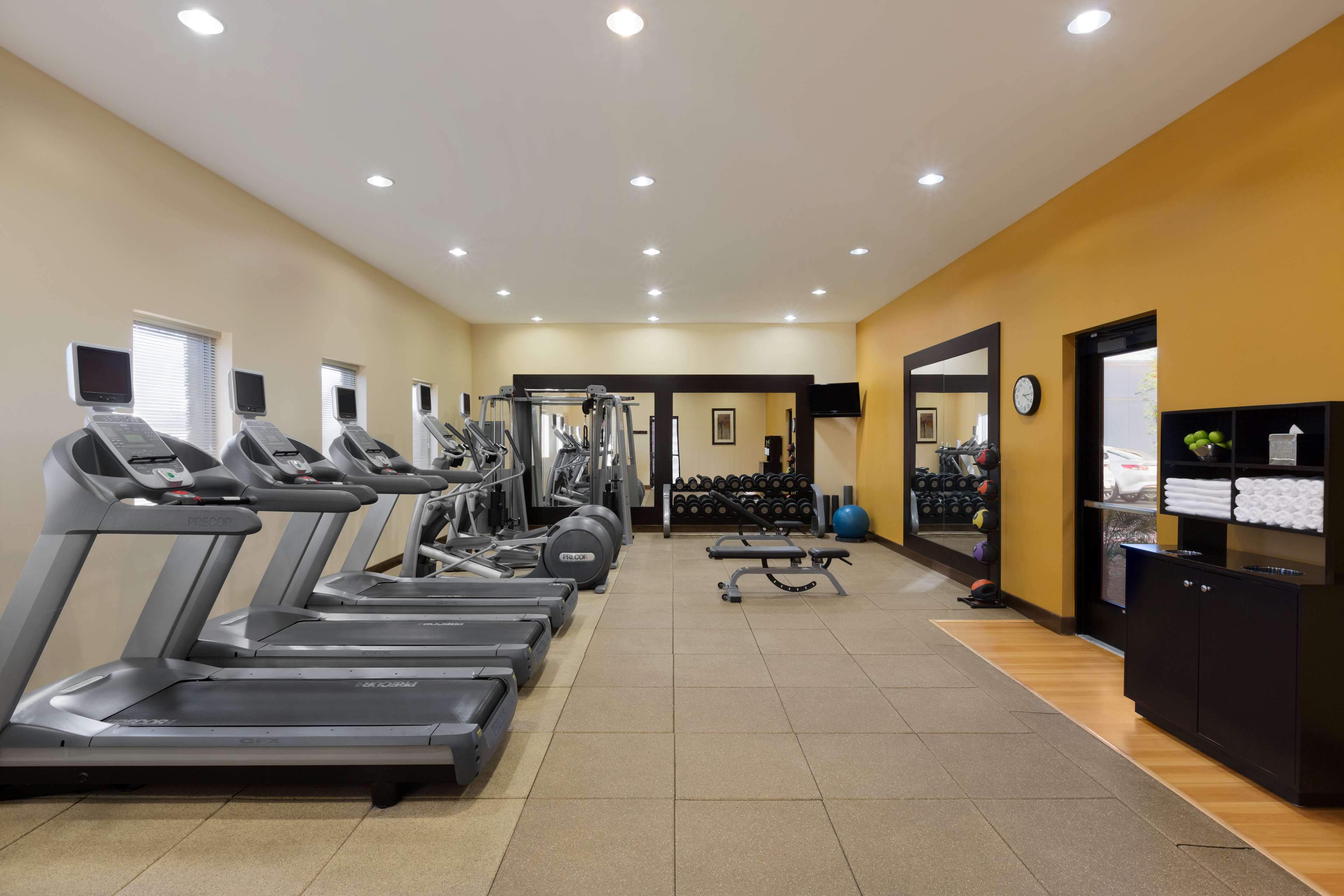 Health club  fitness center  gym