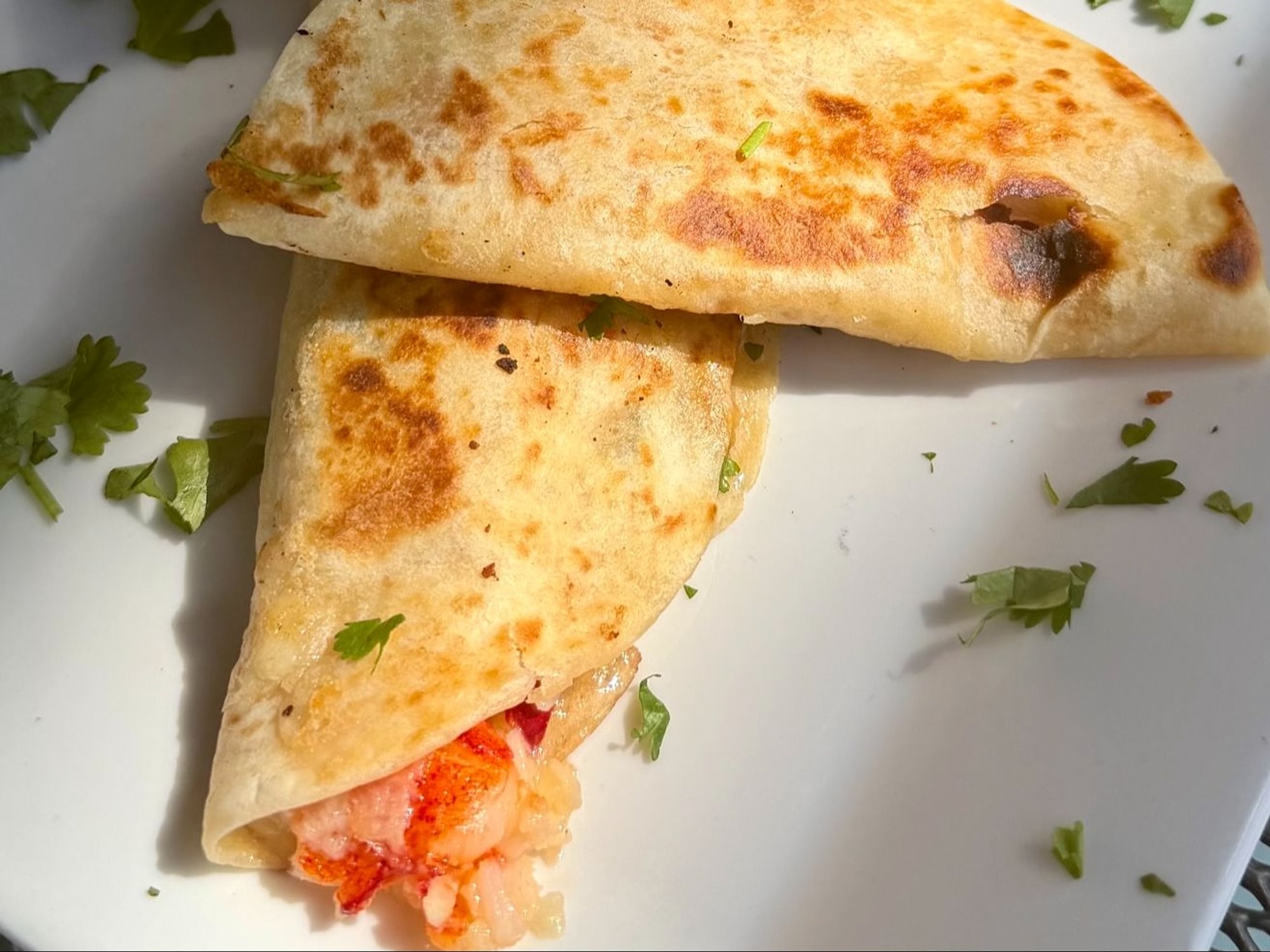Lobster Quesadilla