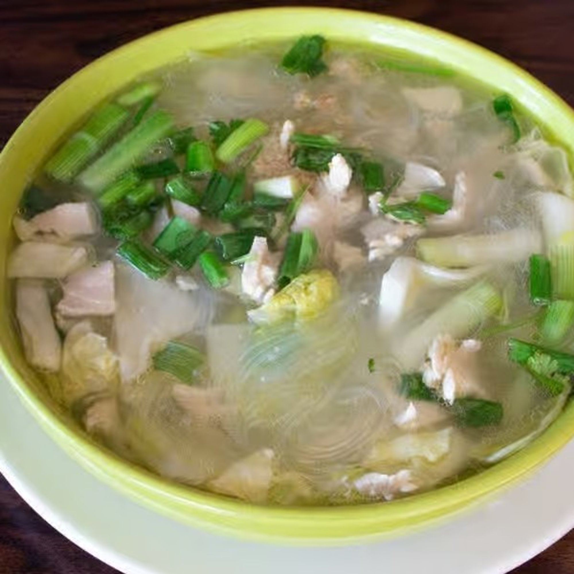 S4. Kang Jeud (Thai Chicken Vegetable)