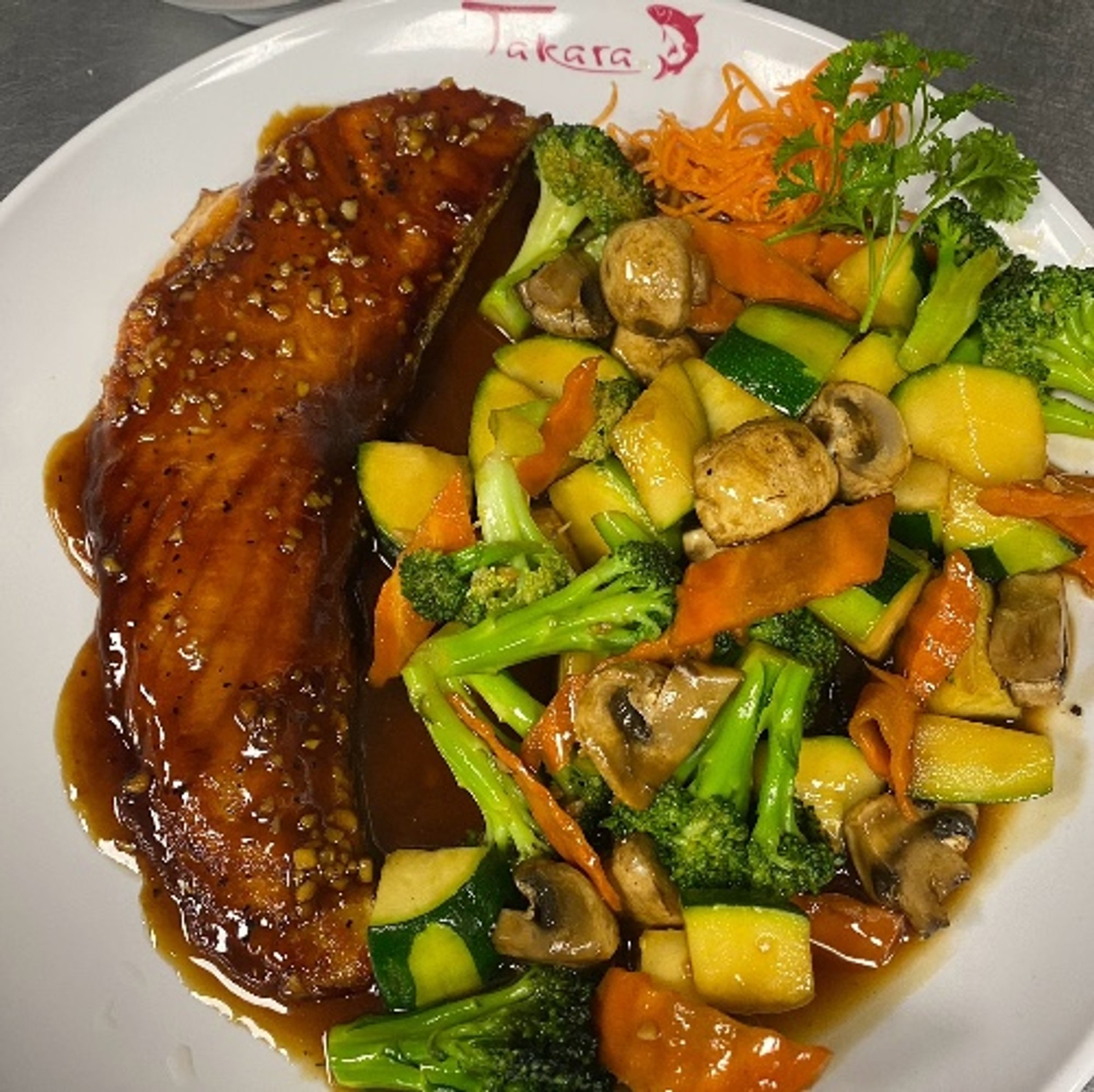 #Salmon Hibachi