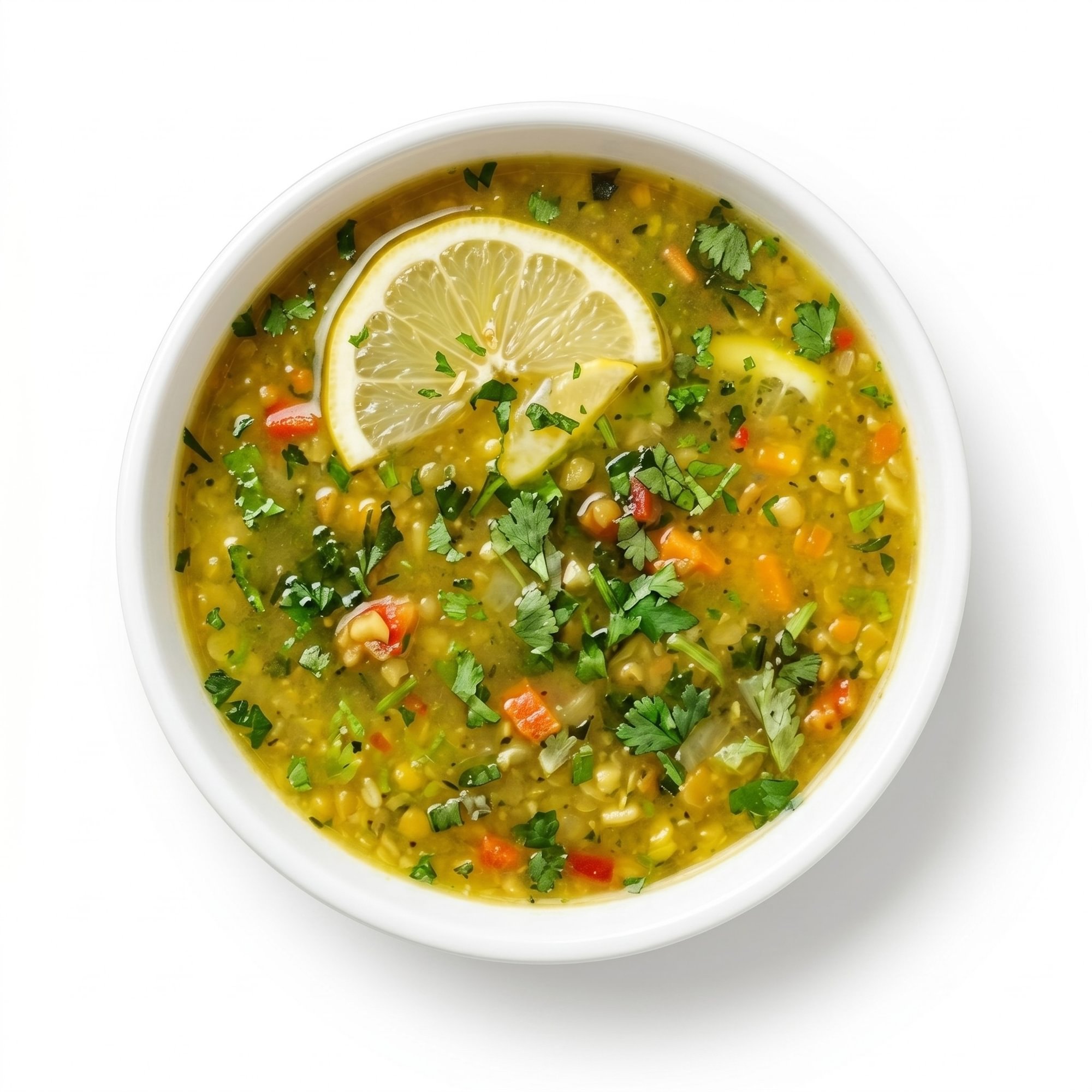 Lemon Coriander Soup