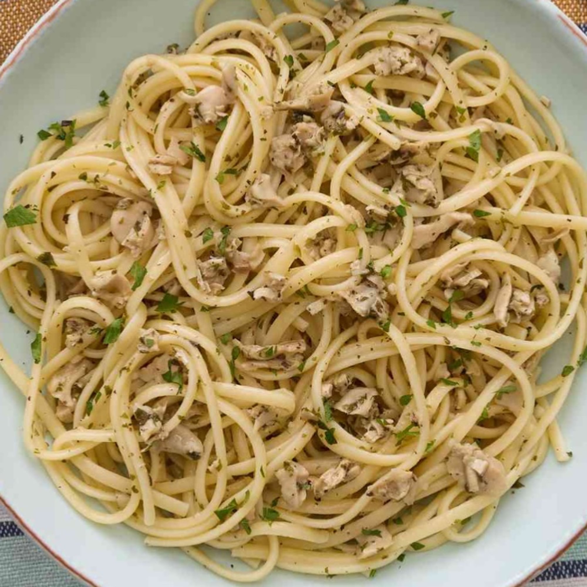 TS- Linguini with Clam Sauce