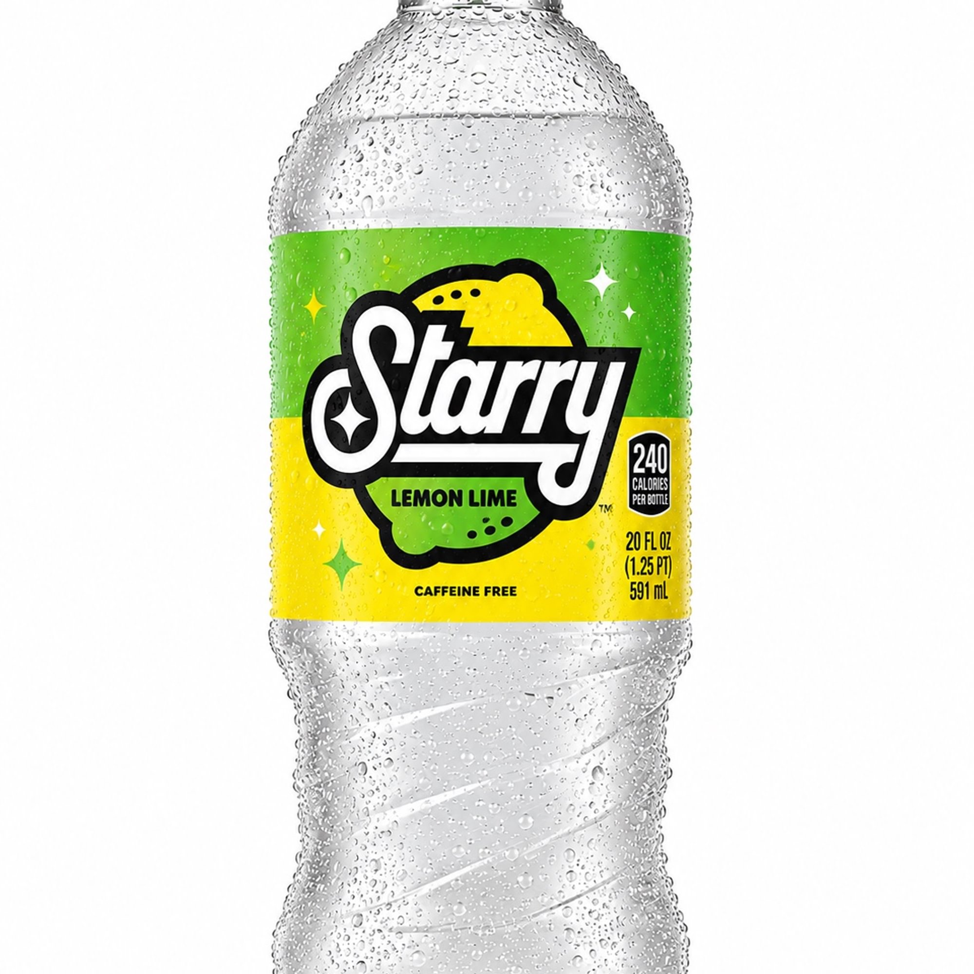 Starry Lemon Lime 20 Oz Bottle