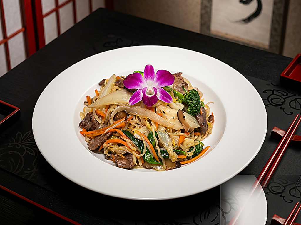 Chicken Yakisoba
