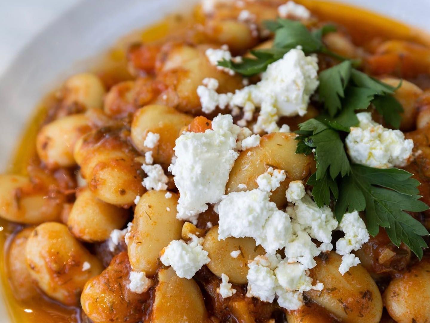 Gigantes Baked Lima Beans