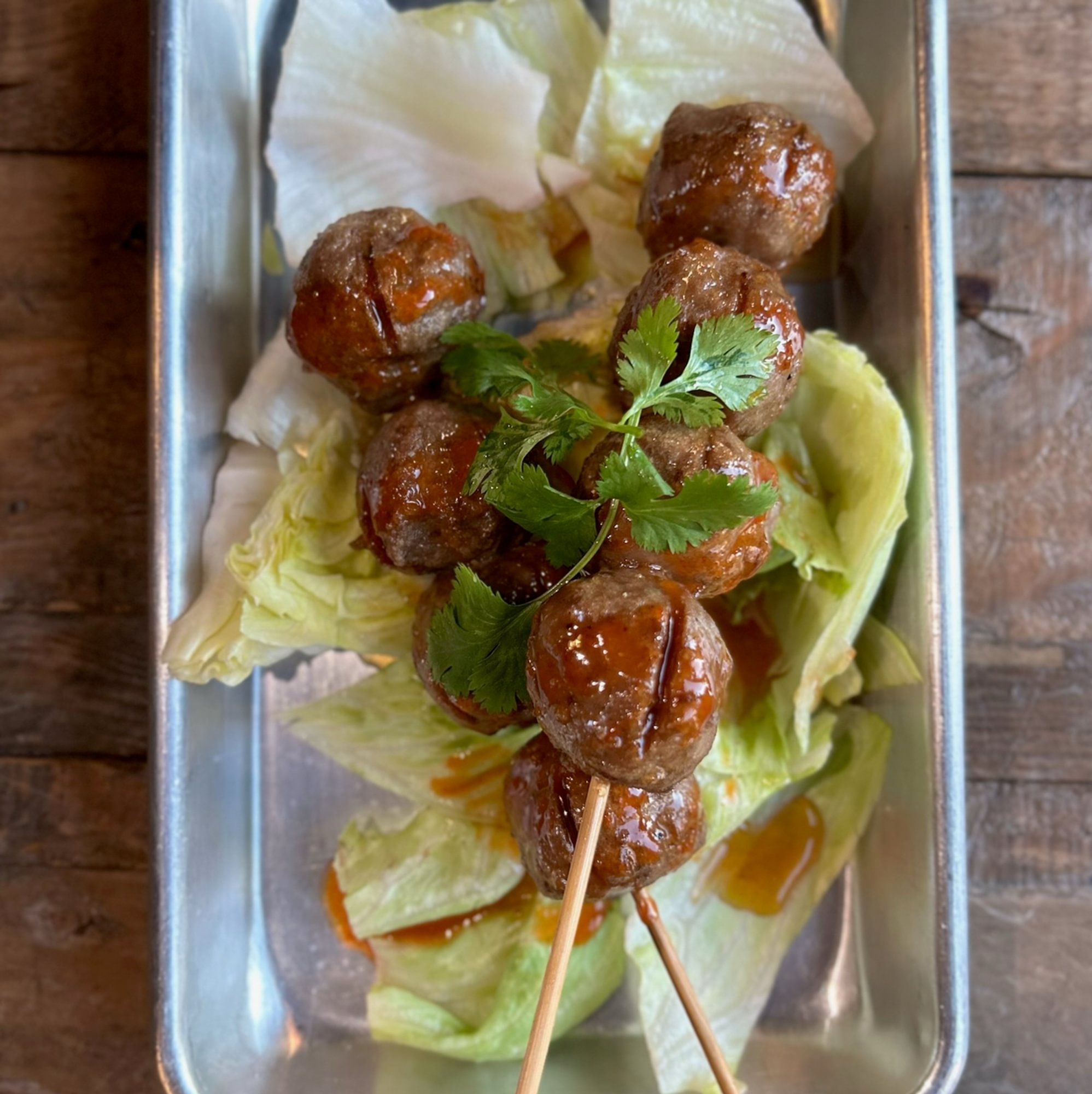 Grilled Beef Meatballs