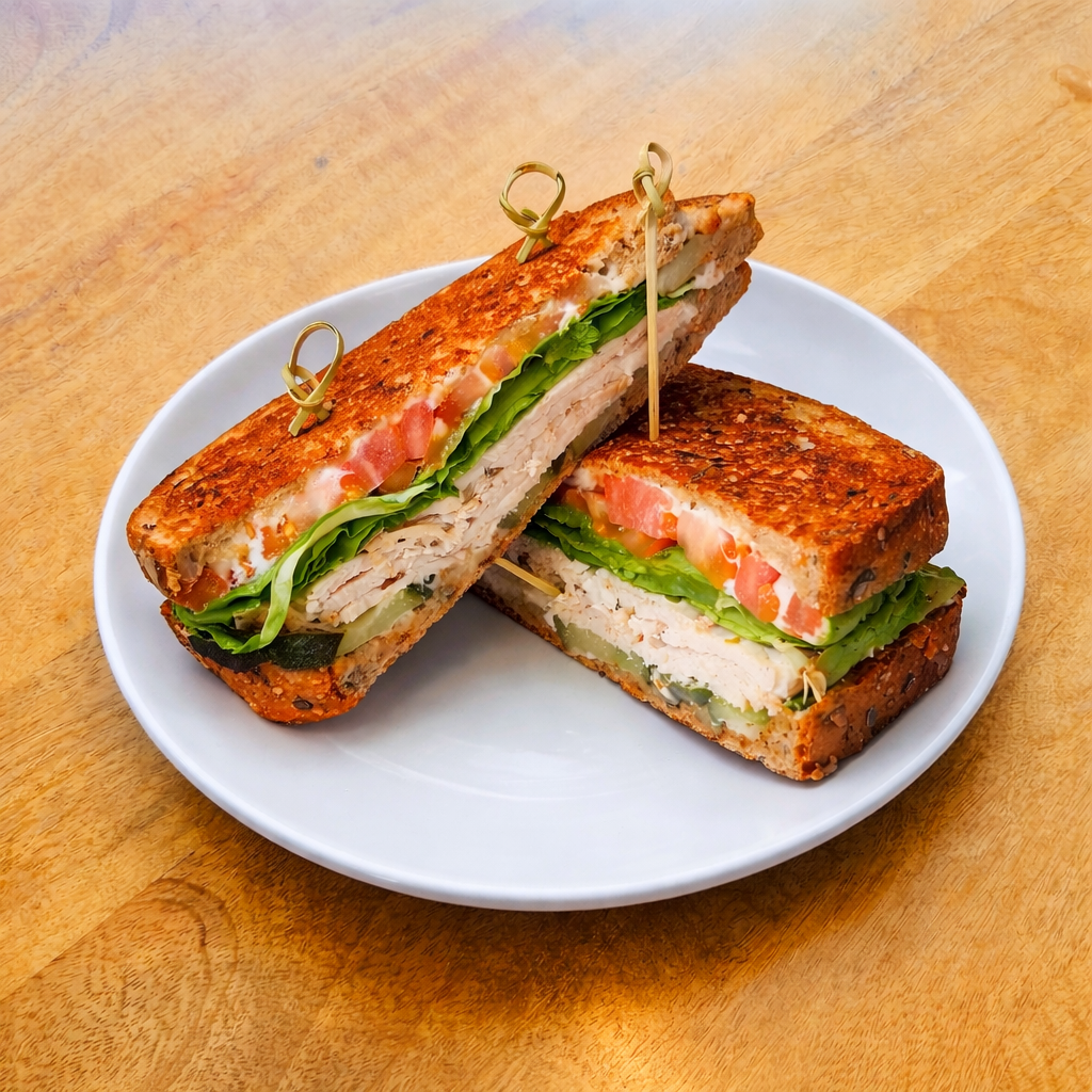 Roasted Turkey Club