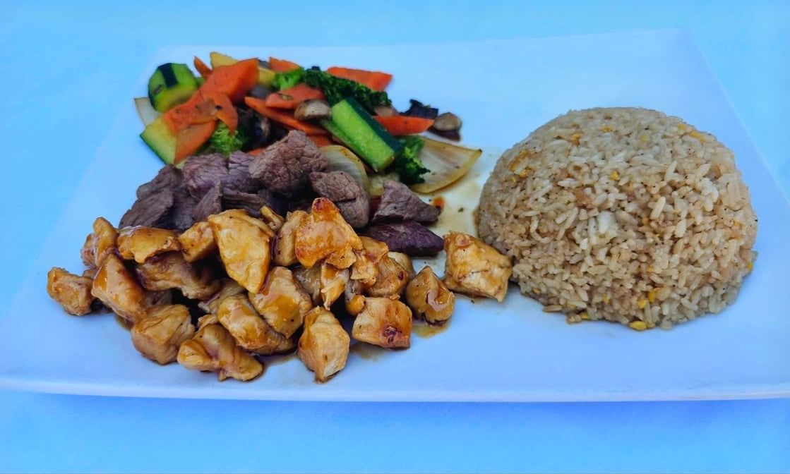 Steak & Chicken Hibachi Lunch