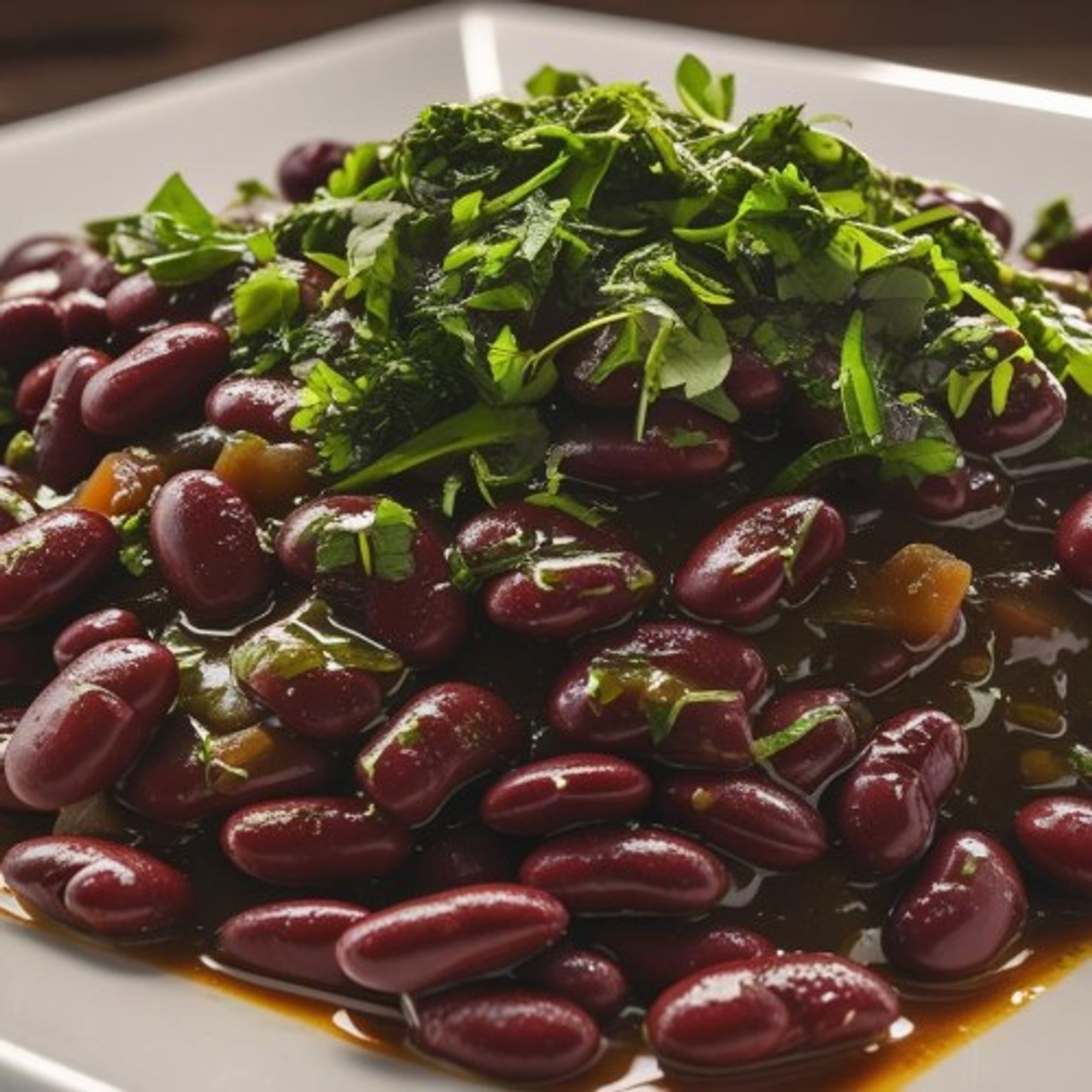 Stewed Red Beans (Vegan)