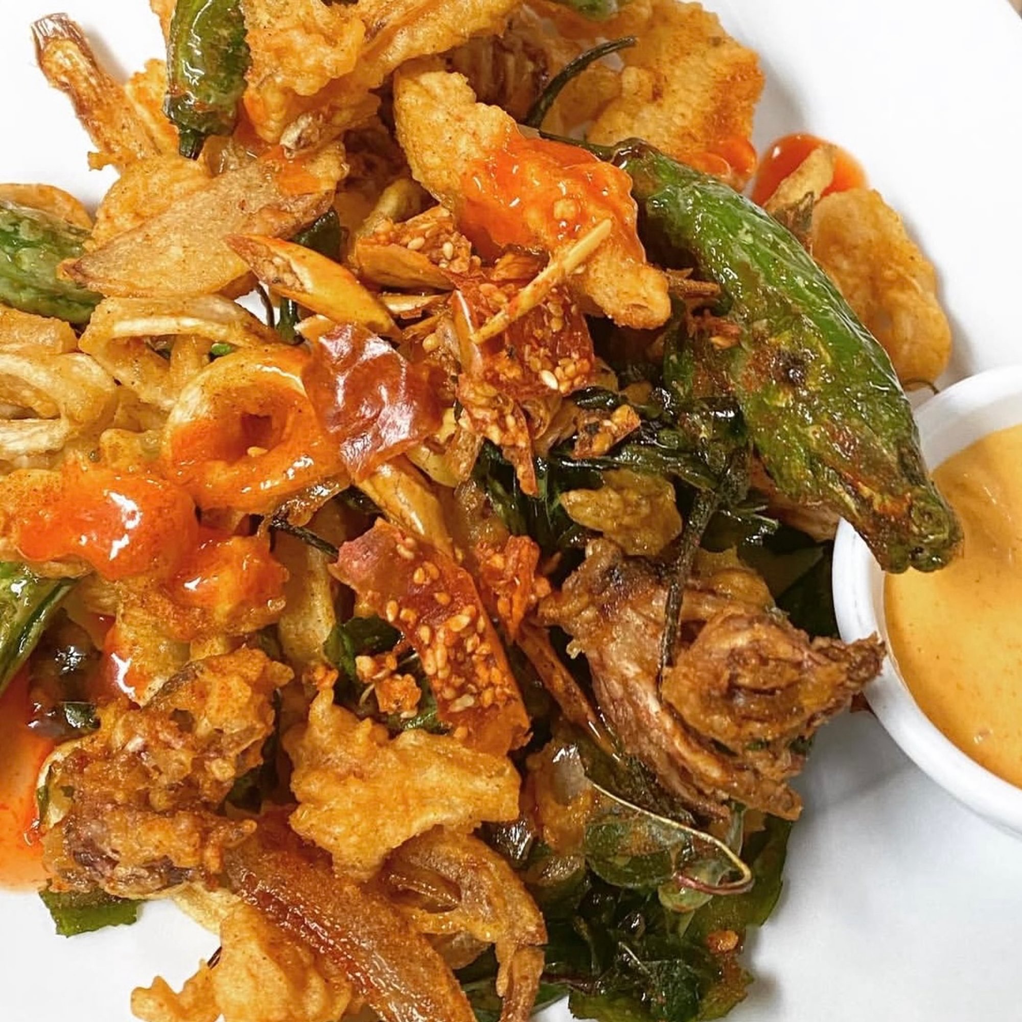 Spicy Fried Calamari