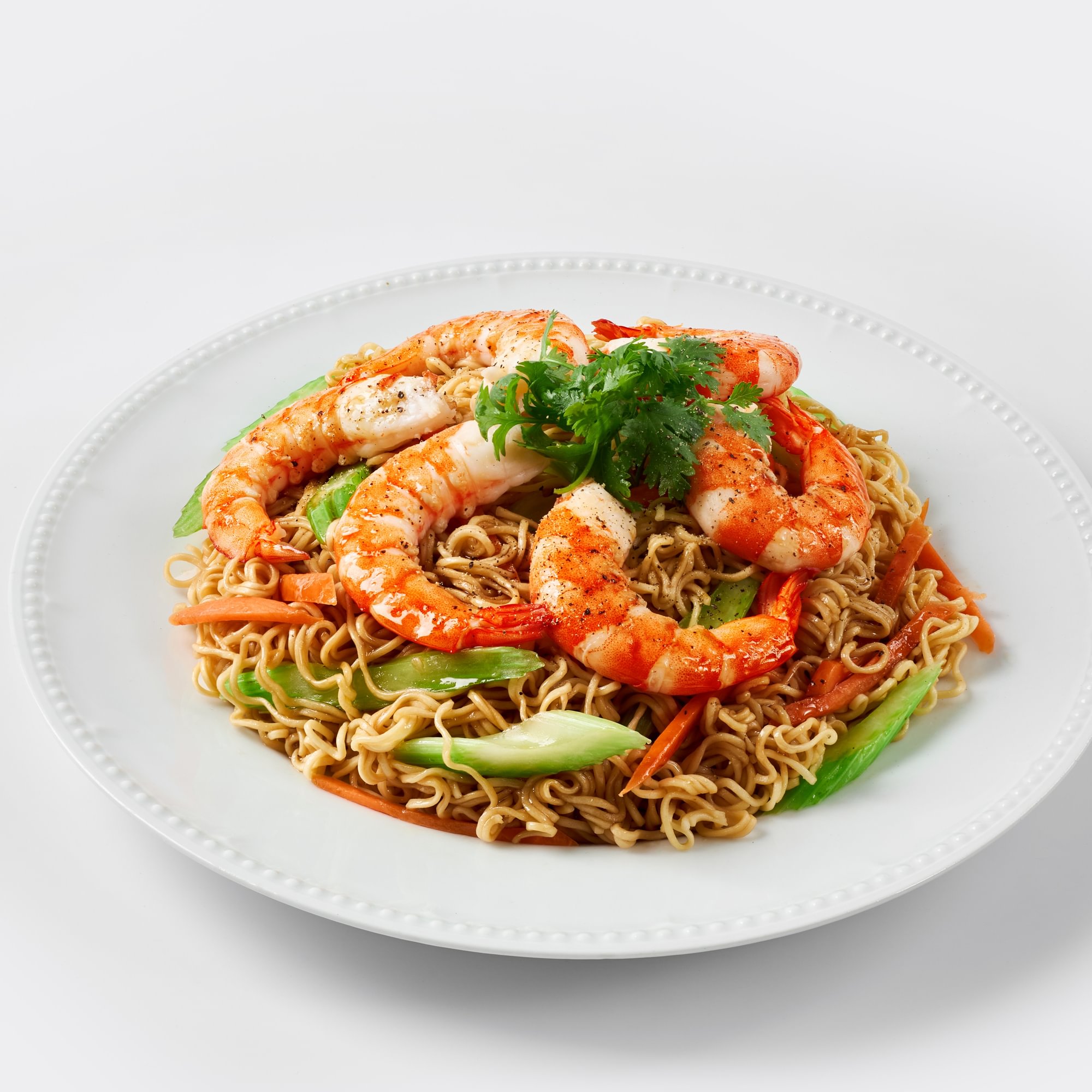 Mì Xào Tôm - Stir-Fried Noodles with Shrimp