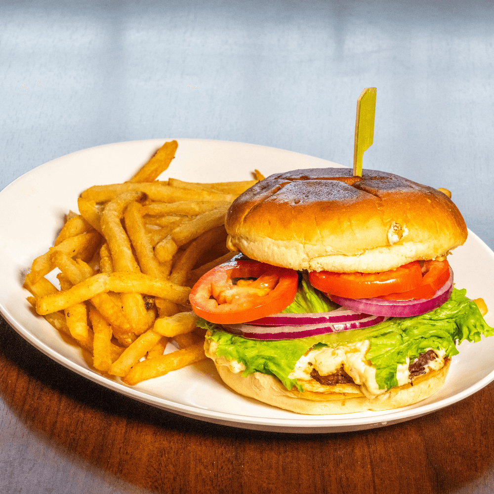 Halftime Jalapeno Popper Burger