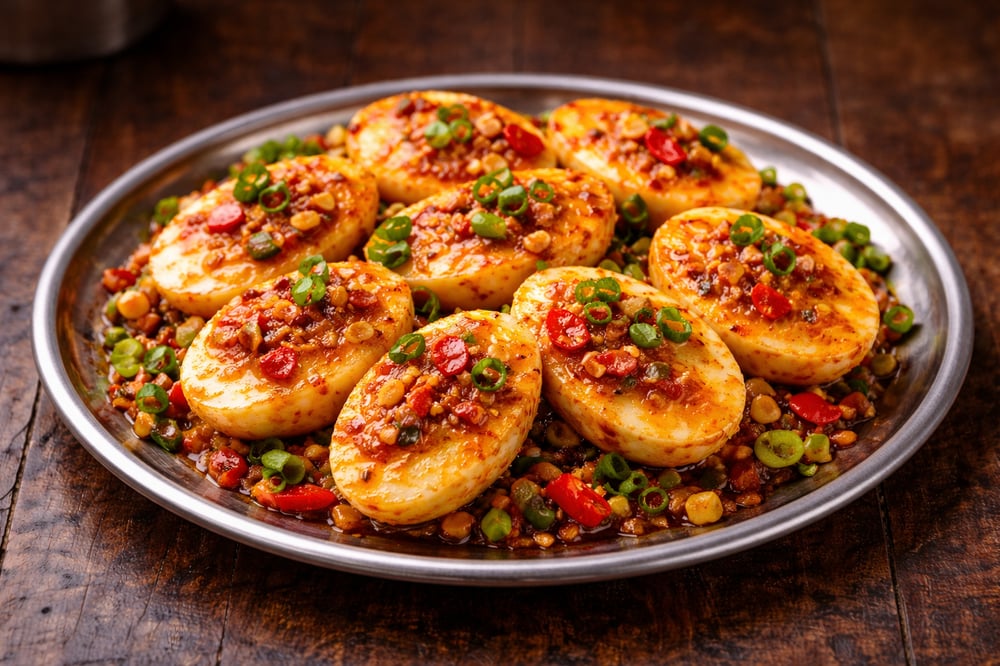 Chilli Garlic Egg
