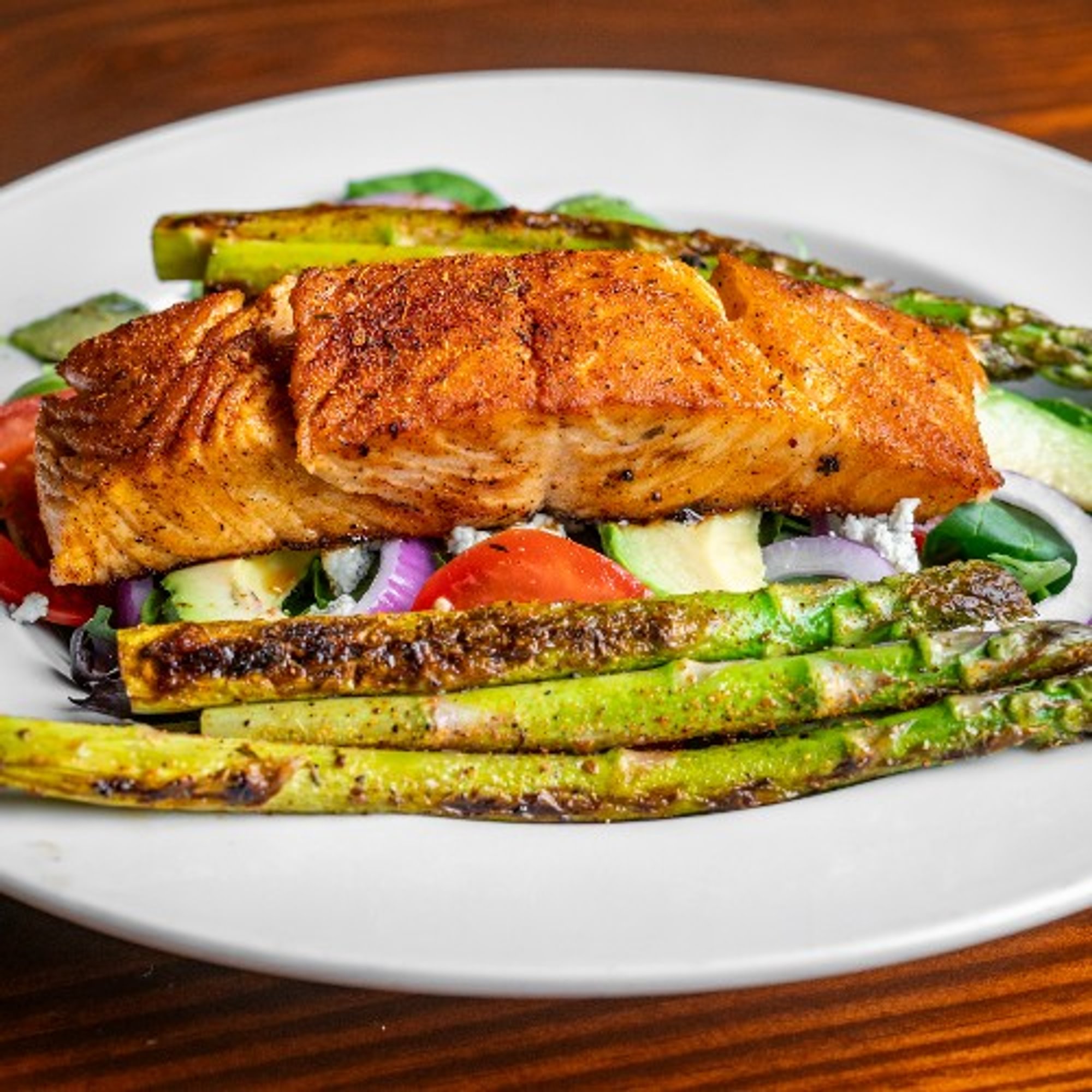 Southwest Salmon Salad