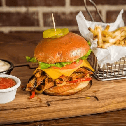Sriracha Spicy Chicken Burger