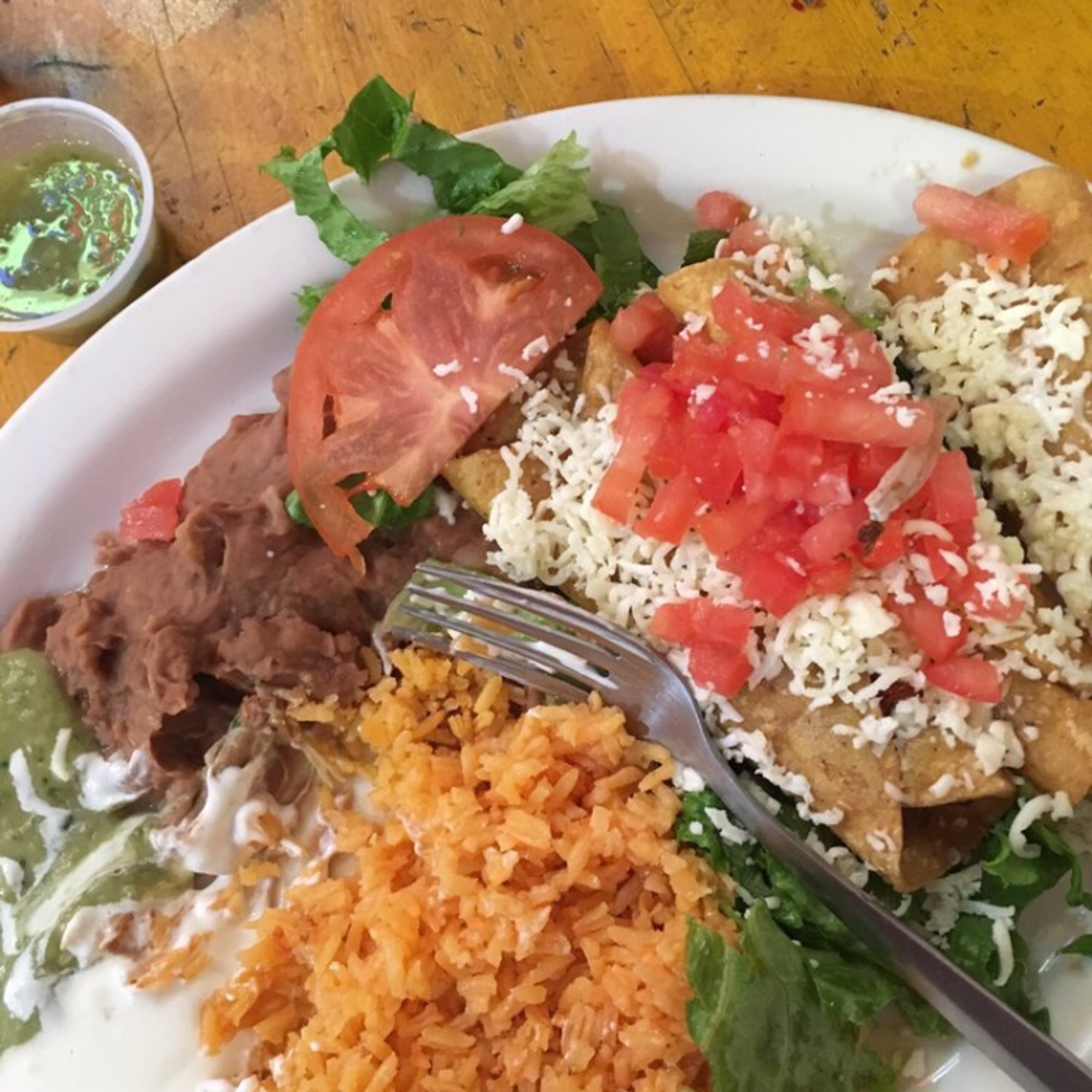 Flautas Plate