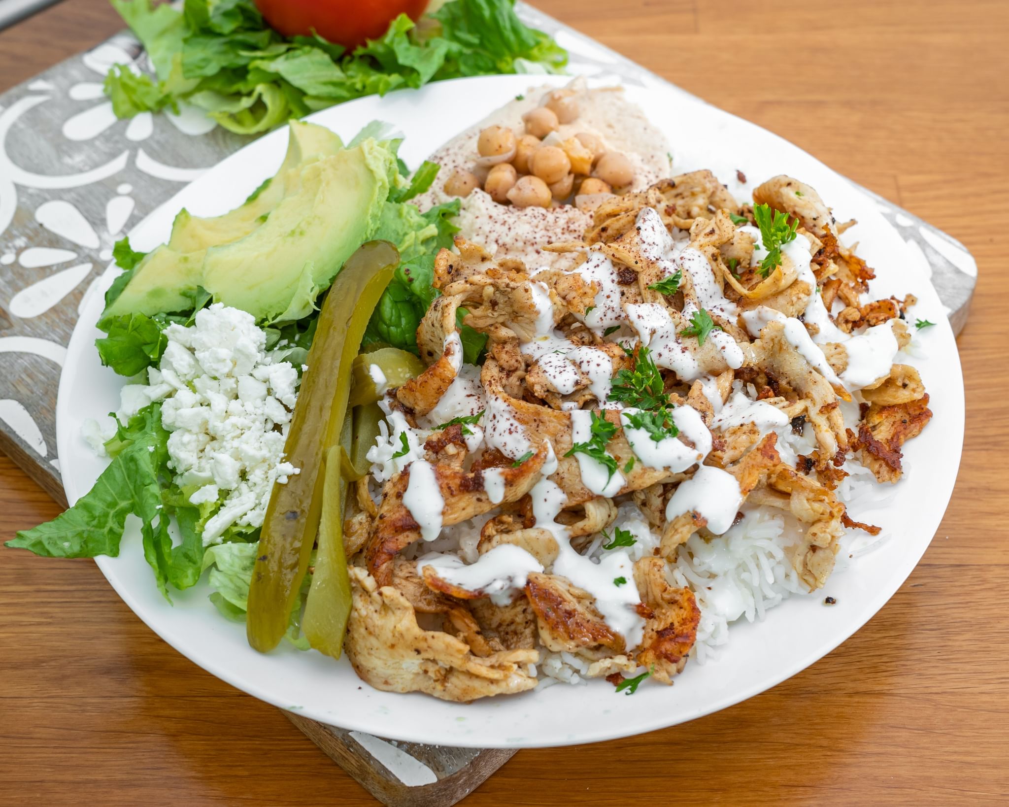 Shawarma Chicken Plate