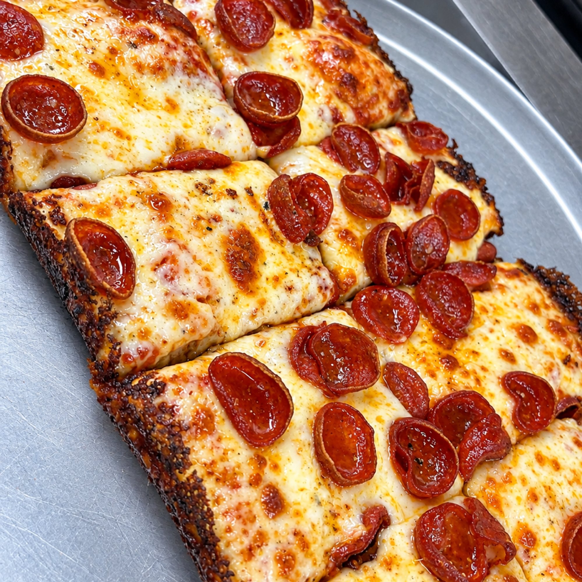 Hot Honey Pepperoni Pizza