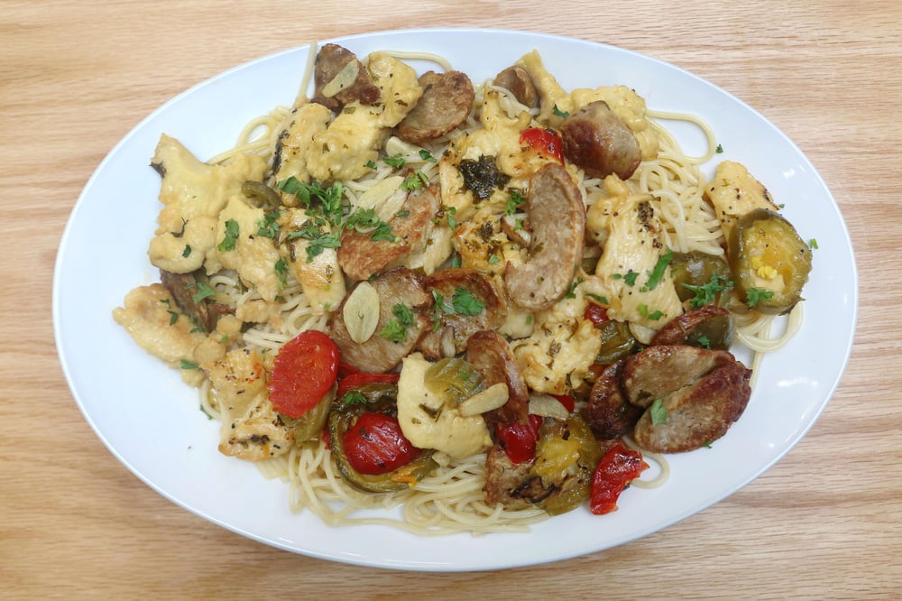 Chicken & Sausage Scarpariello
