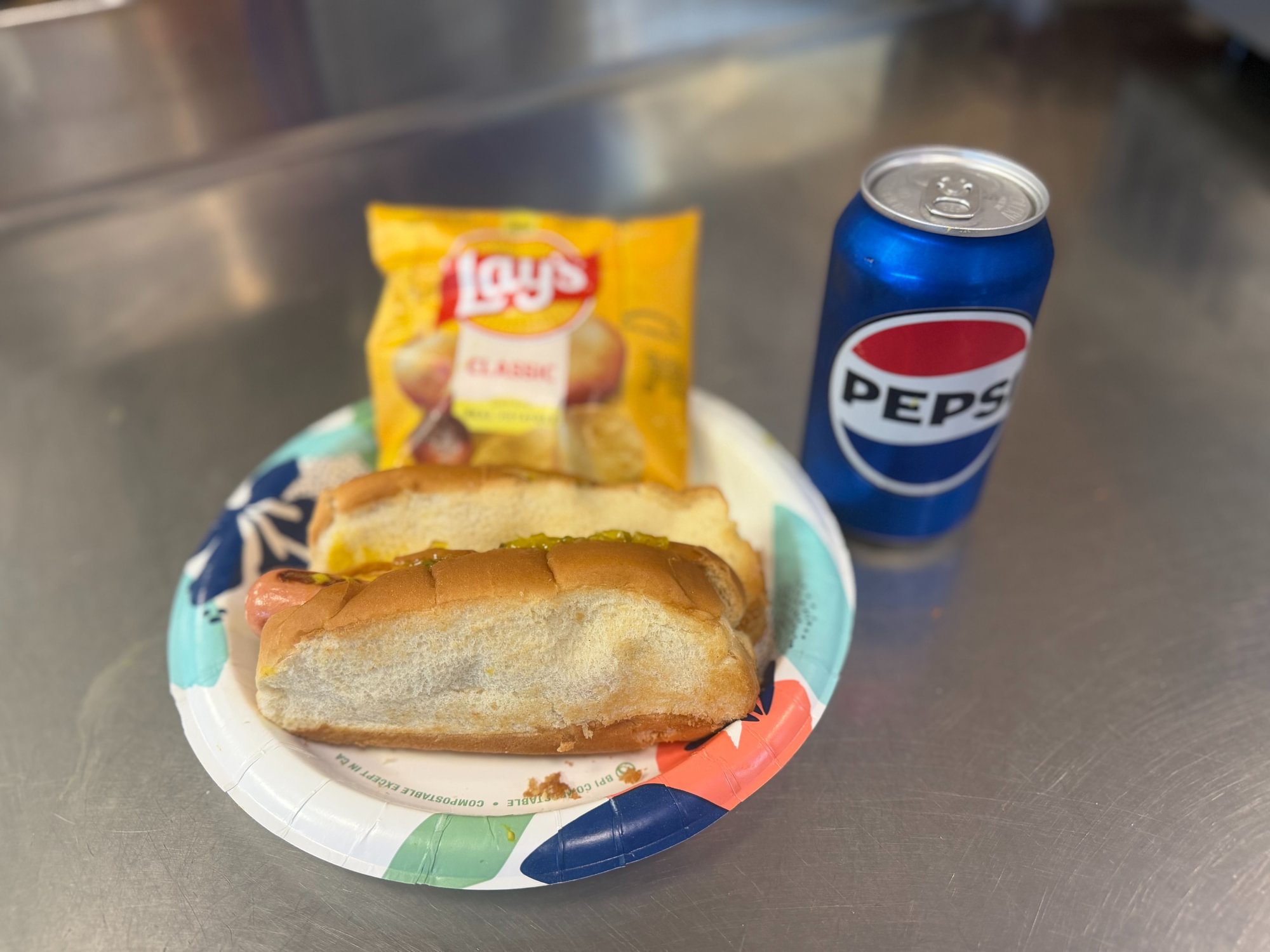 Hot Dog Combo Plate