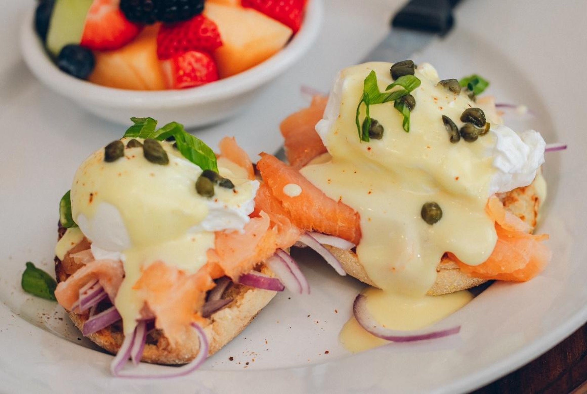Lox & Capers Benedict