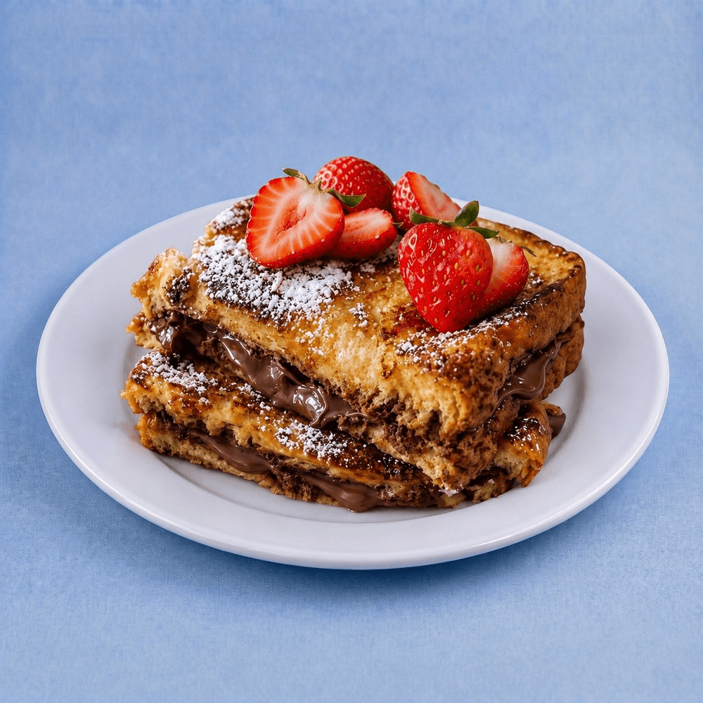 Nutella Stuffed French Toast