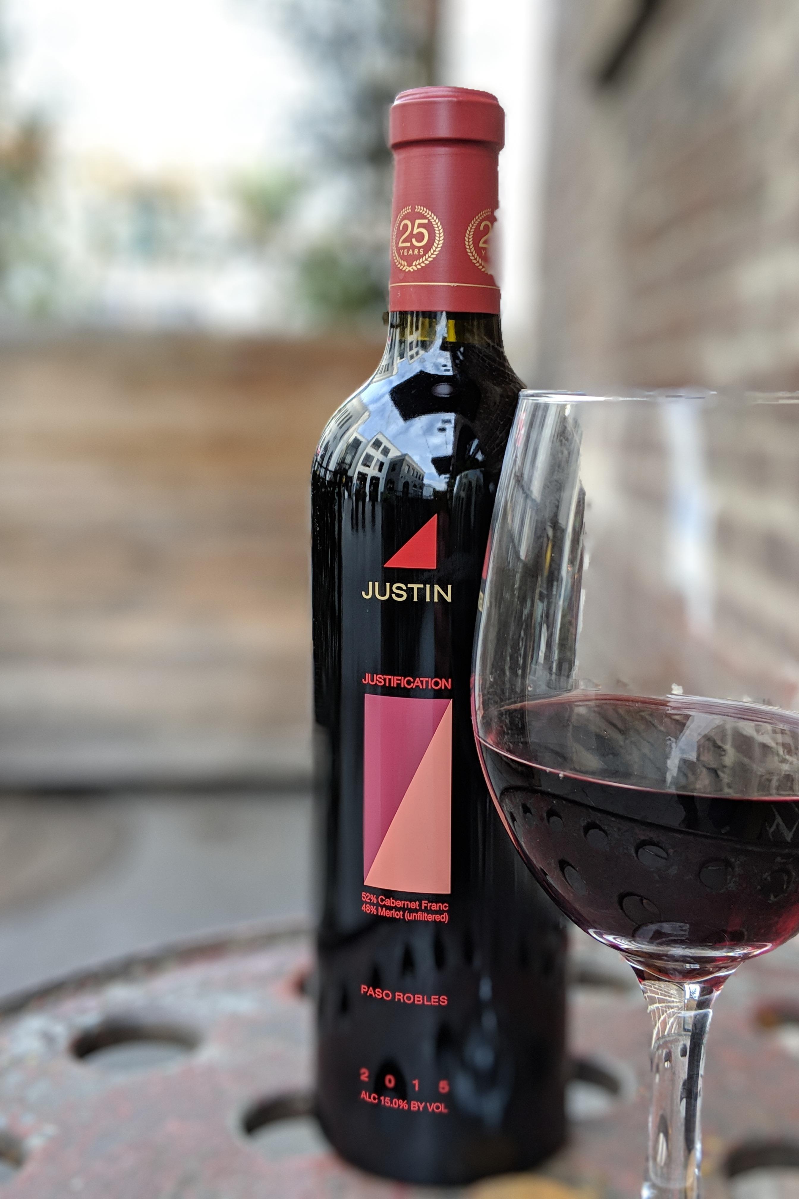 Red " Justin Justification ", Paso Robles , CA